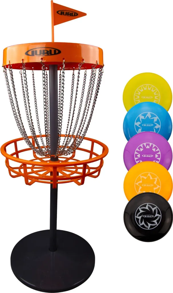 Mini Basket-Set Disc Golf Schildkröt 970362 : le jeu compact sans encombre - 5
