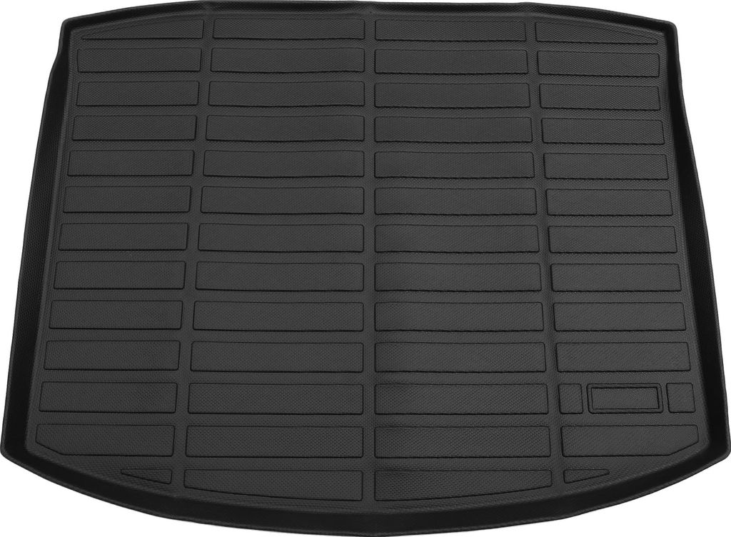 Heckladungsliner Heckkofferraummatte für Honda CRV 2017-2022 Anti-Rutsch-Kofferraumgepäckstiefelmatte TPE 1 Stück Flaches Gesicht Langes Gitterm...
