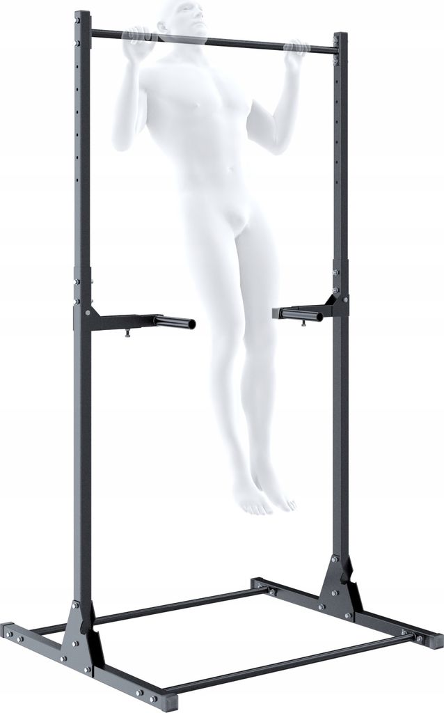 Barra per pull-up fissa + stazione per dip con barra per Immagine del prodotto 