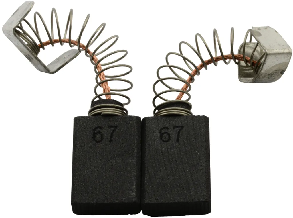 Coppia Carboncini AEG HK190 6,4x12,5x17mm - Ricambio Sega Circolare