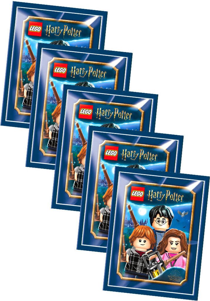 Blue Ocean LEGO Harry Potter Sticker Serie 1 (2023) - 5 Tüten Sammelsticker