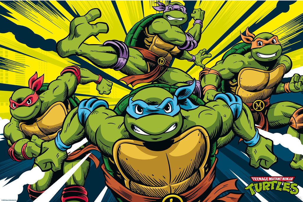 TMNT - Turtles in action - Teenage Mutant Ninja Turtles - Produktbild 