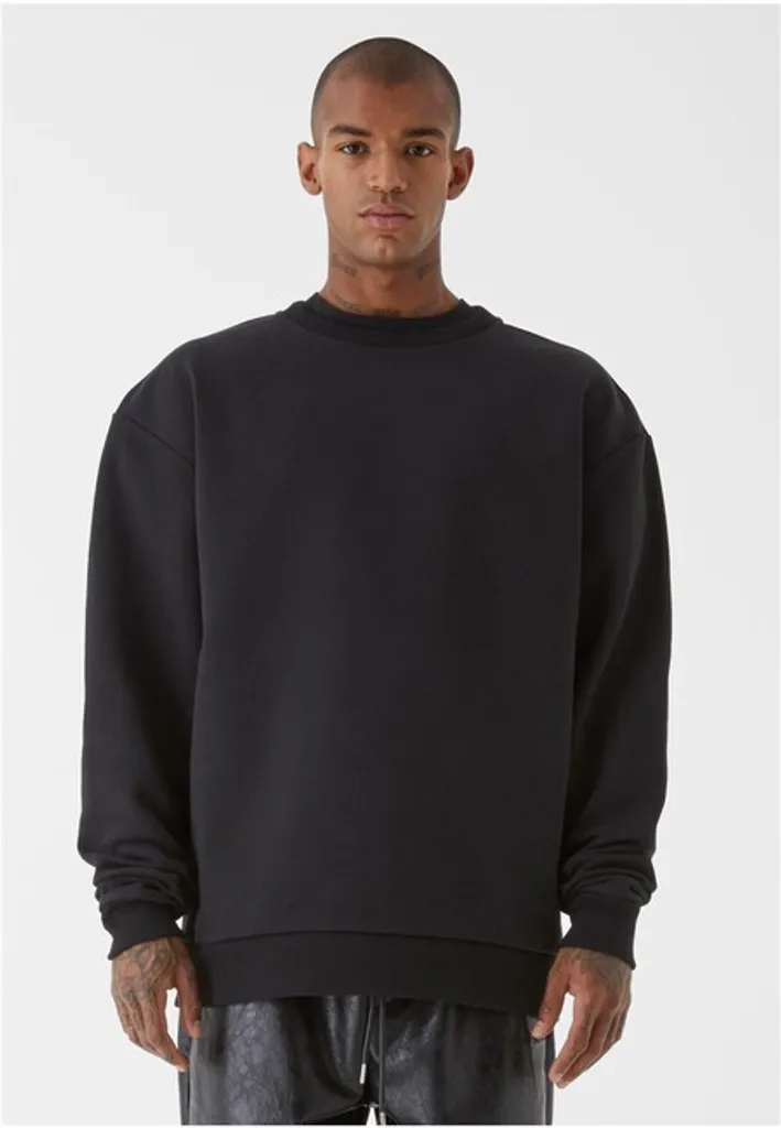 Pull Urban Classics Sense Blank noir XL idéal pour un style casual chic