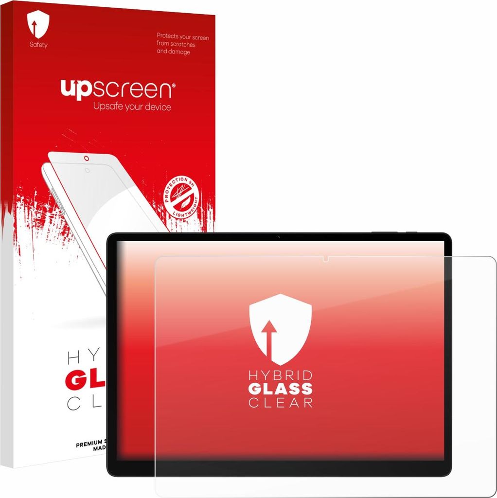 upscreen Schutzglas für Doogee Tab E3 Max 14 Schutzfolie Panzer Folie Glas Display Schutz klar