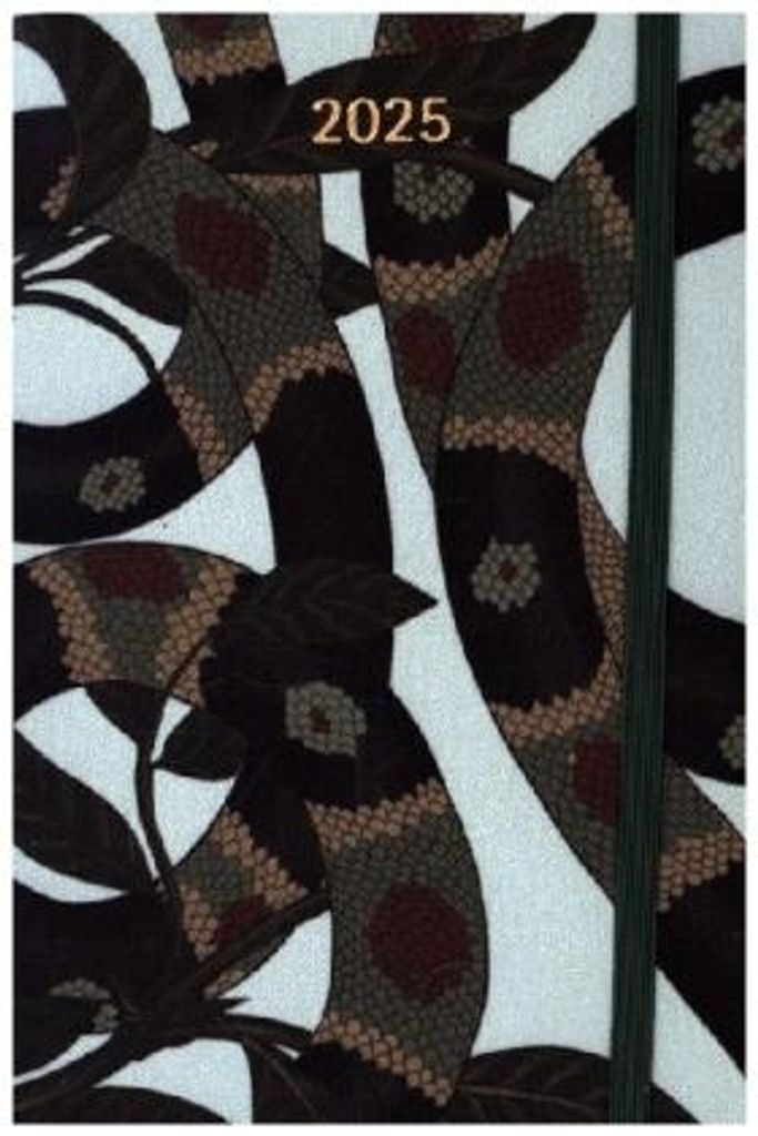 Moleskine Das Jahr der Schlange 12 Monate Wochen Notizkalender 2025 , L/A5, 1 Wo = 1 Seite, rechts linierte Seite, fester Einband, liniert, ohne Box