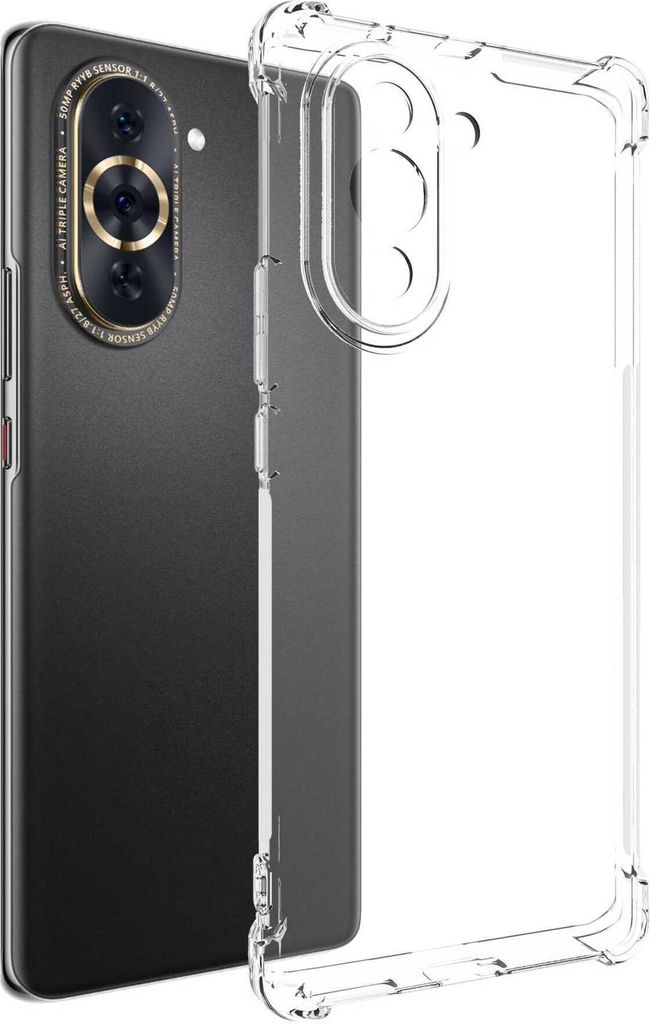 TPU Hülle Clear Armor Soft Case für Huawei nova 10 Pro (GLA-AL00, 6.78'') - transparent