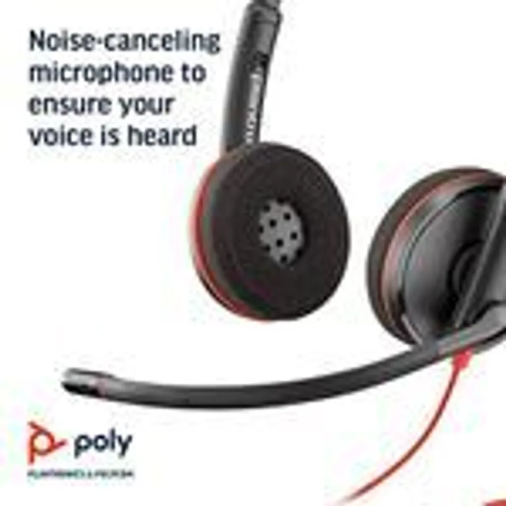 Poly Blackwire C3220 casque audio USB avec micro fixe et son large bande