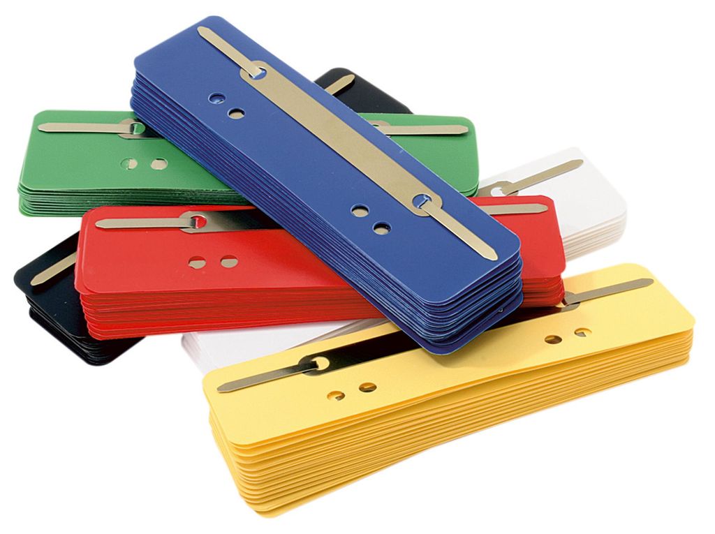 Soennecken Heftstreifen 3184 PP Metalldeckl. d.blau 25 Produktbild 
