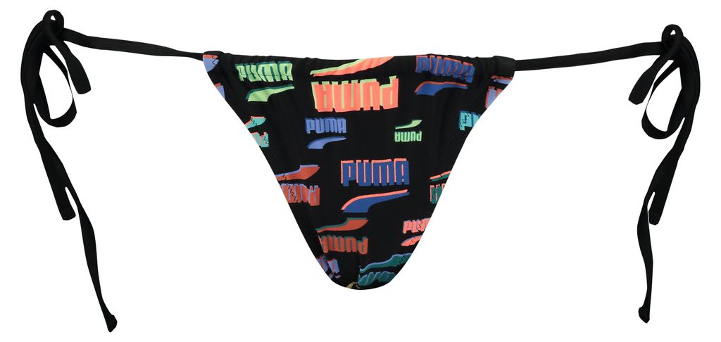 Puma Swim Damen Side Tie Tanga String Bikini Unterteil Obrázek produktu 