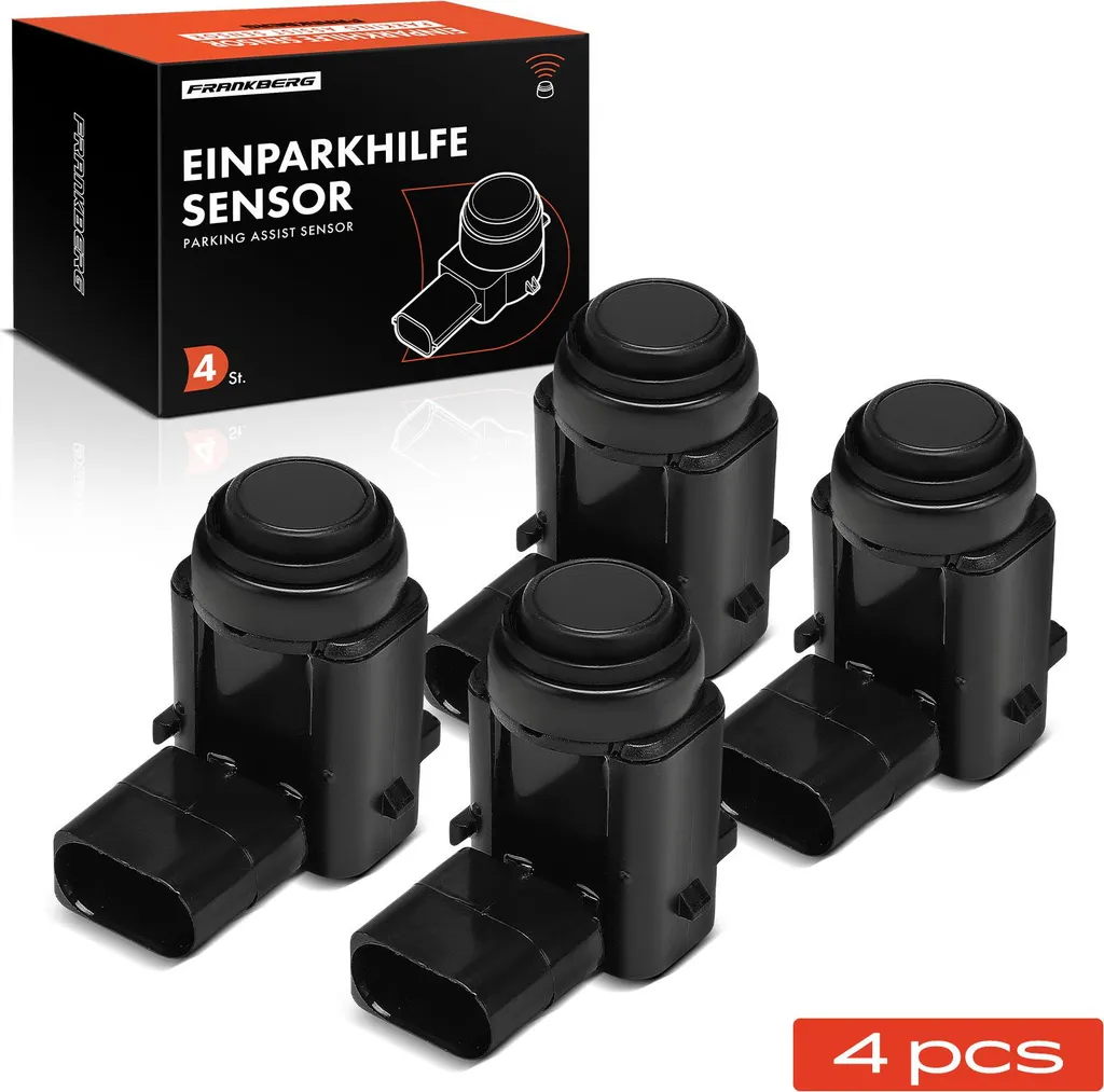 Frankberg 4x sensore di parcheggio PDC posteriore per VW Golf 4 1J1 1J5 Bora Skoda Fabia
