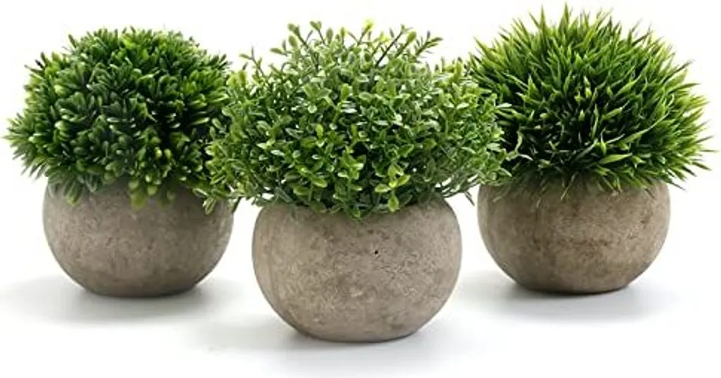 GOMAIHE Piante Artificiali Eucalipto Edera - Decorazione Casa Realistica