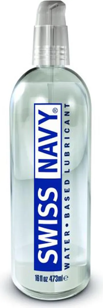 Swiss Navy Lubrifiant à base d'eau 473 ml - Formule Premium Longue Durée