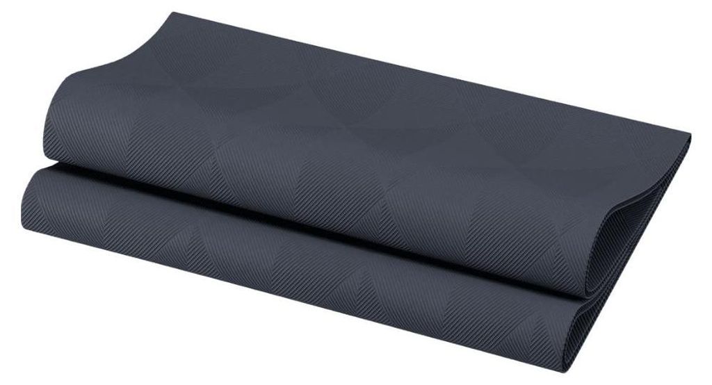 Duni Elegance Servietten Crystal schwarz 40x40cm 40 Stück