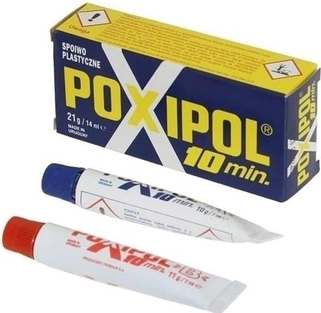 POXIPOL - adesivo metallico bicomponente, 21 g / 14 ml Immagine del prodotto 