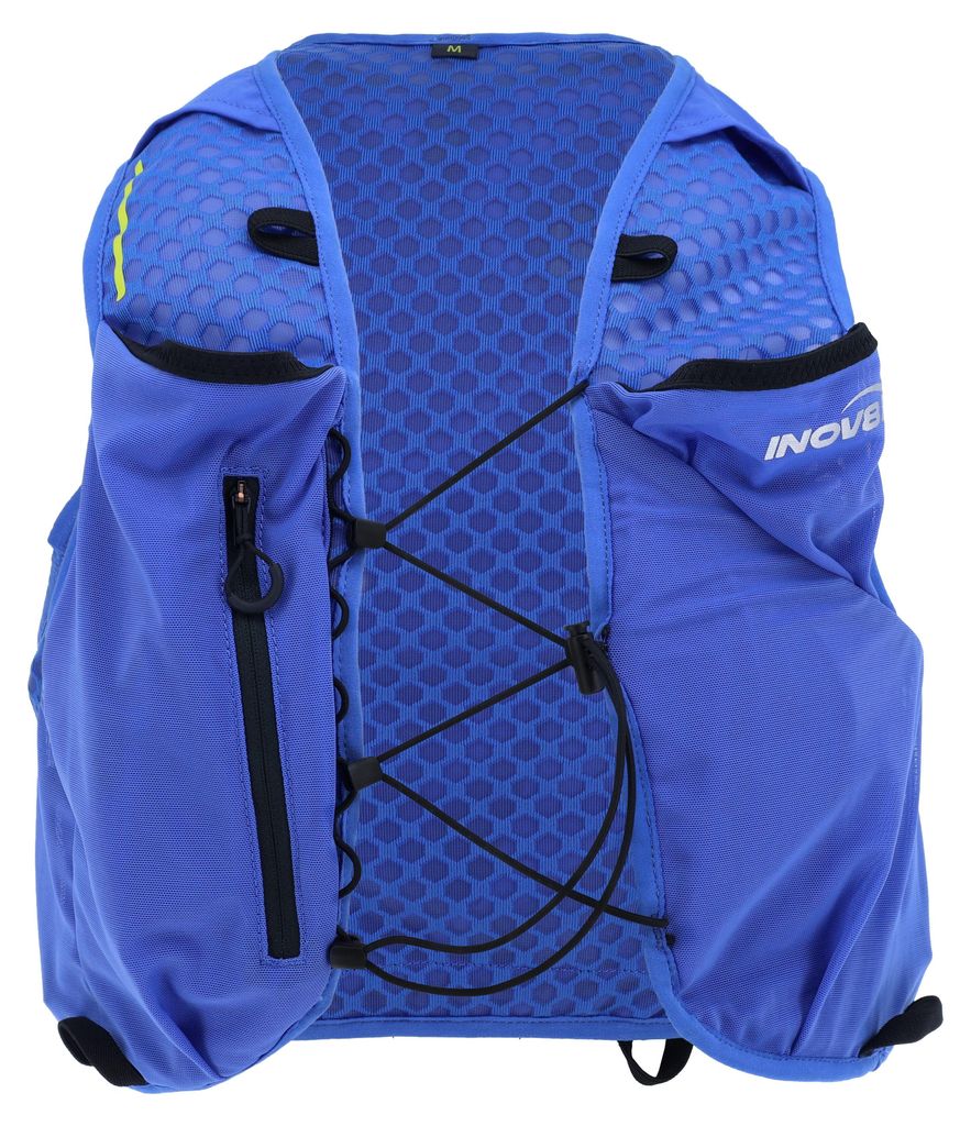 Inov-8 RACEPAC 8 Laufweste aus Stretchmaterial, atmungsaktiv, Größe M, blau