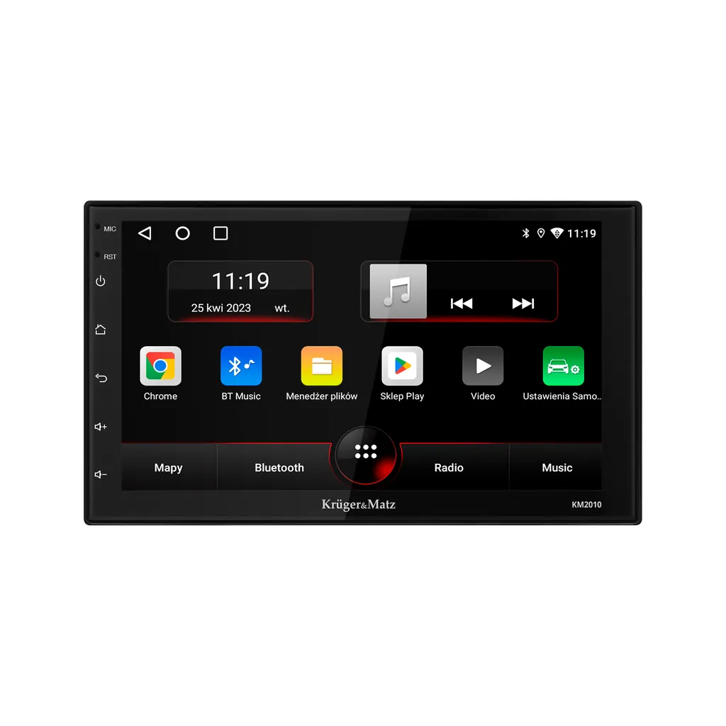 Autoradio CarPlay Android Auto Kruger&Matz KM2010 pour GPS et Musique