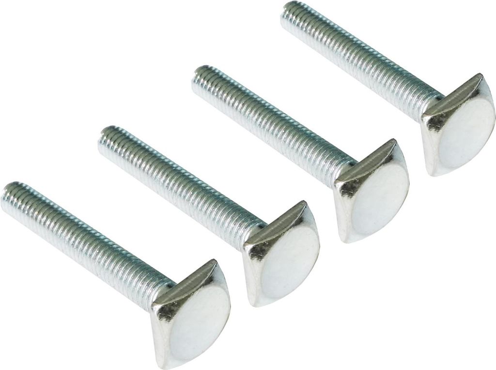 4 Nutsteine M6x40mm Dachträger Relingträger T-Nut Adapter Produktbild 