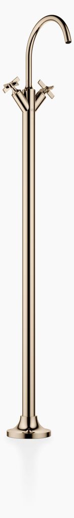 Dornbracht VAIA Waschtisch-Einlochbatterie mit Standrohr ohne Ablaufgarnitur, Kreuzgriffe, Ausladung 202mm, 22585809-47