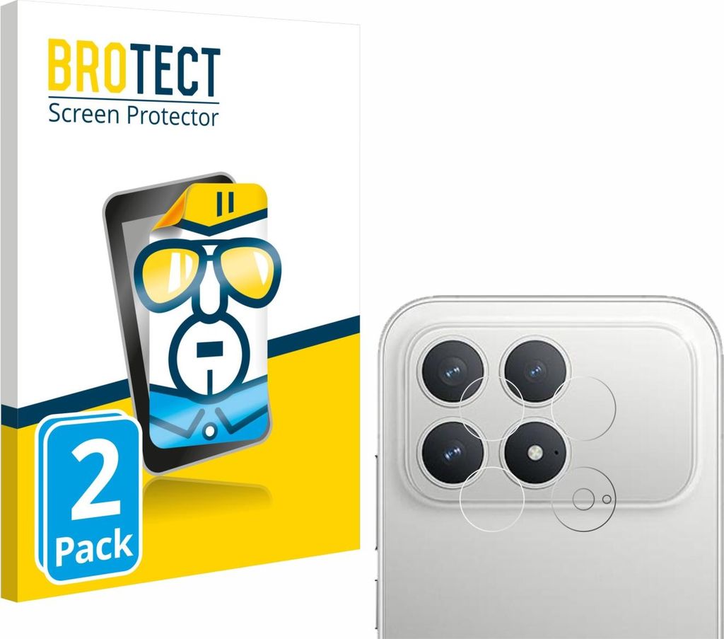 2x Für Xiaomi Poco F8 Pro 5G (NUR Kameraschutz) Schutzfolie BROTECT Displayschutz Display Schutz Folie Klar Transparent
