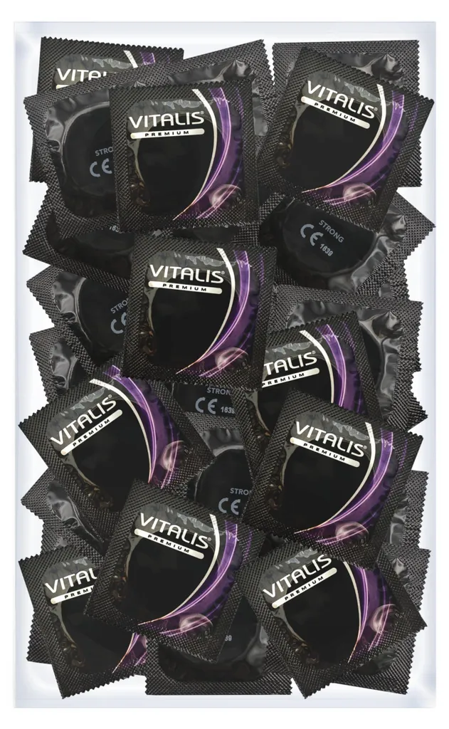 Préservatifs extra sûrs VITALIS Strong boîte de 100 pièces résistantes