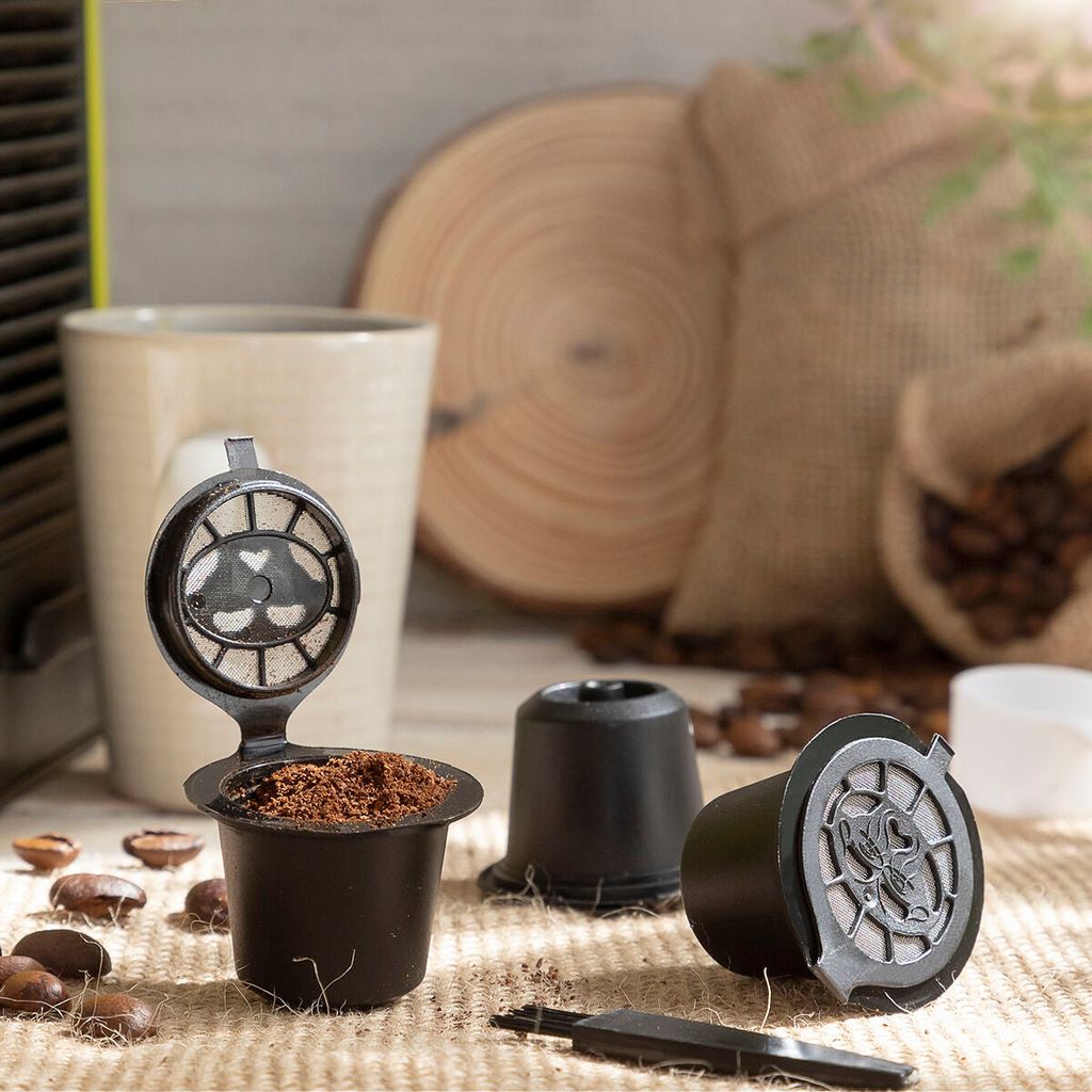 InnovaGoods 78827 Sada 3 opakovateľne použiteľných kávových Obrázok produktu 