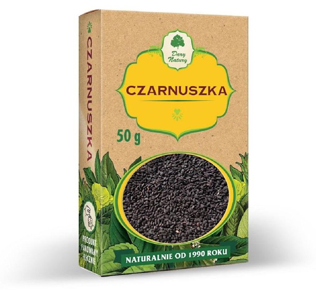 CZARNUSZKA BEZGLUTENOWA 50 g - DARY NATURY