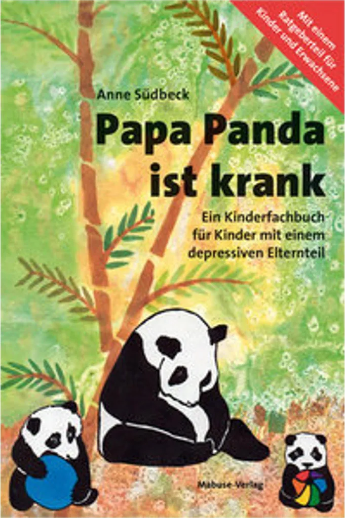 Album illustré Papa Panda ist krank : Livre d'éveil pour les petits