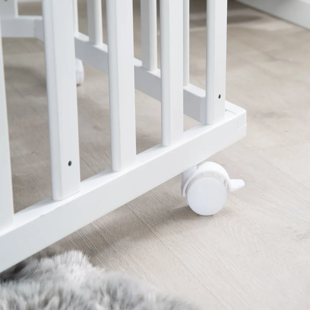 Parc bébé hexagonal blanc roba miffy : sécurité et confort dos préservé - 10