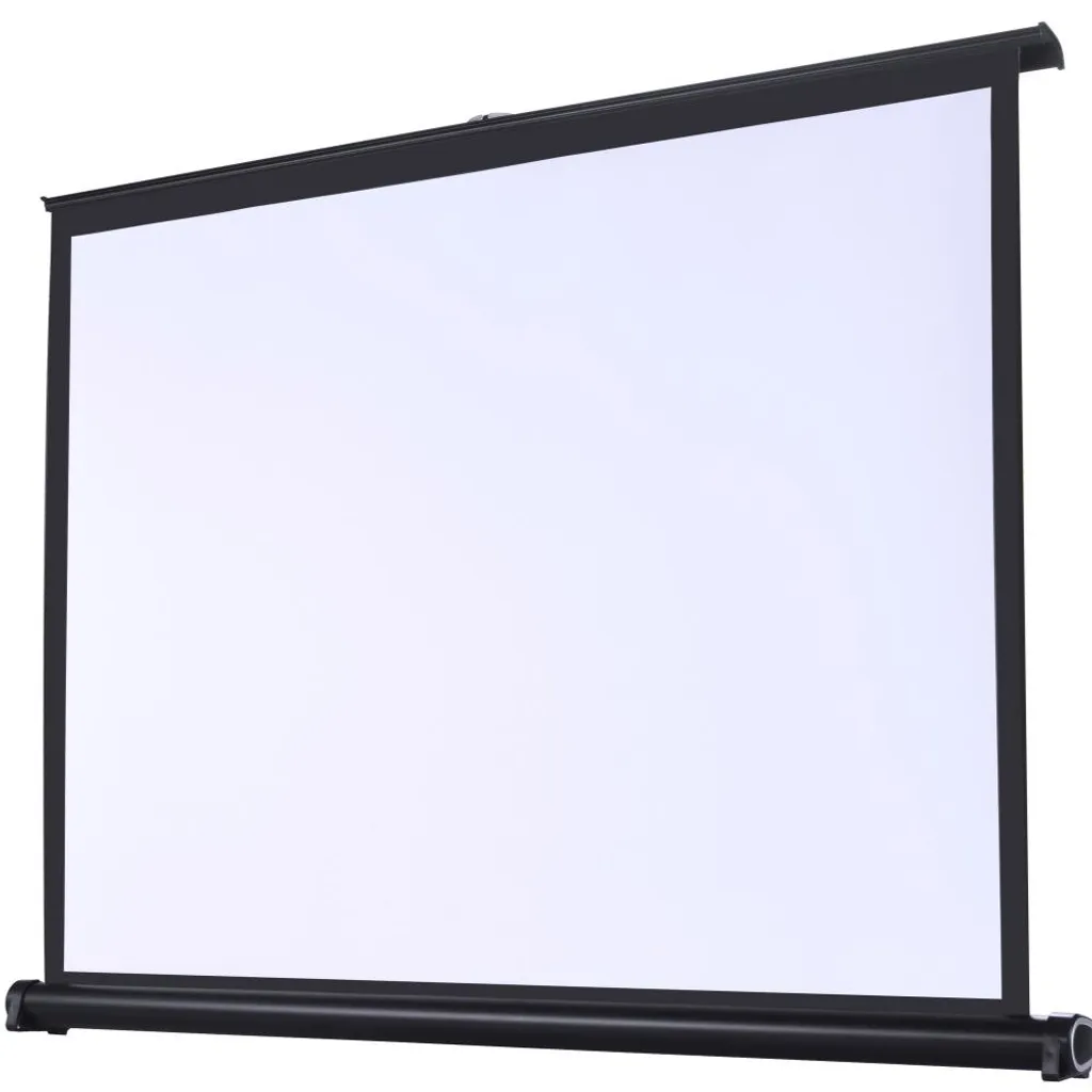 Toile de projection 50 pouces 4:3 ETEO - Écran fixe pour vidéoprojecteur