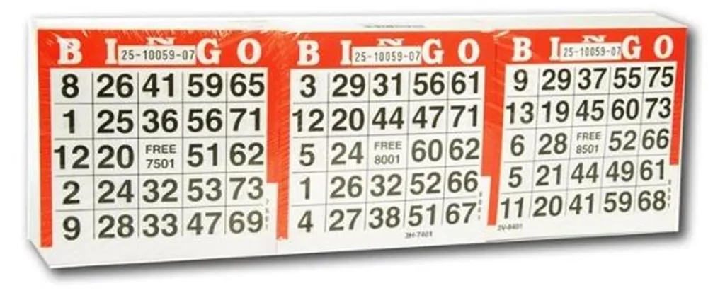 Carton de bingo 10500 feuilles haute lisibilité pour associations