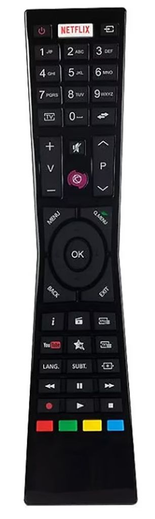 Télécommande de remplacement compatible avec le JVC Image du produit 