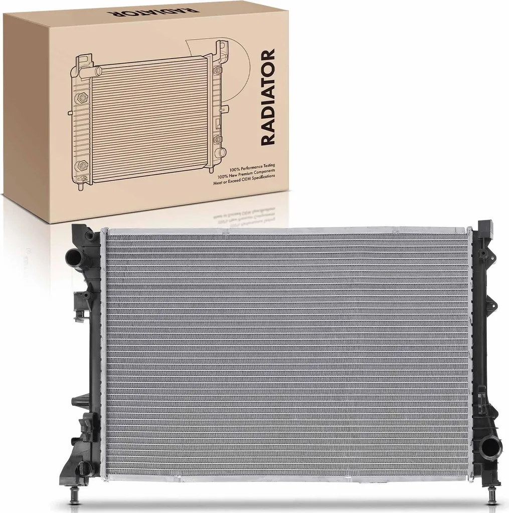 Radiateur de moteur Frankberg pour Fiat 500 312 dès 2010 - Haute Qualité