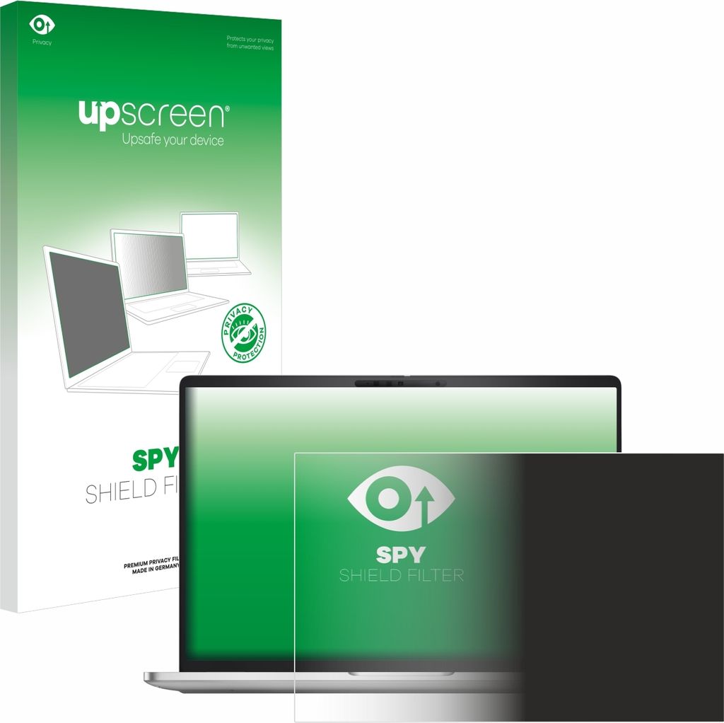 upscreen Blickschutzfilter für Dell Pro 16 Plus PB16250 Anti-Spy Privacy Filter Sichtschutz Blaulicht-Schutz