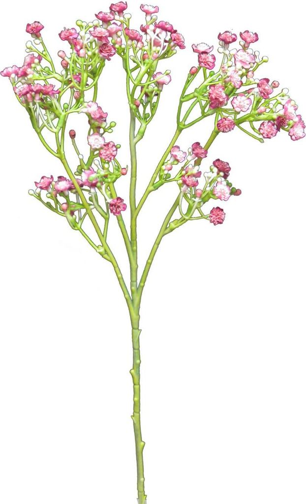 artplants.de Kunst Schleierkraut Cecilia, pink, 45 cm, Ø1 cm - Künstliche Blume