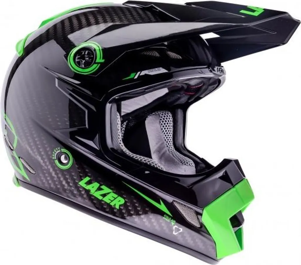Casque Lazer MX8 Pure Carbon S : Idéal pour Motocross et Compétition