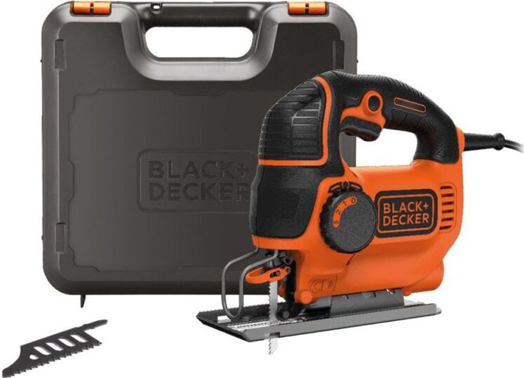 Black & Decker Stichsaege Pendelhub 620W, i.Koffer