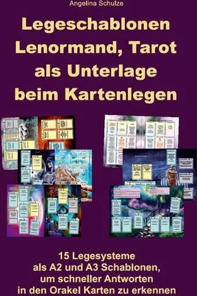 Tapis de Cartomancie pour Tirage de Cartes Tarot et Oracles Zen