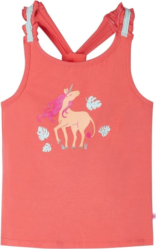 Best Möbel Kinder-Tanktop Korallenrosa 92 Design 2024