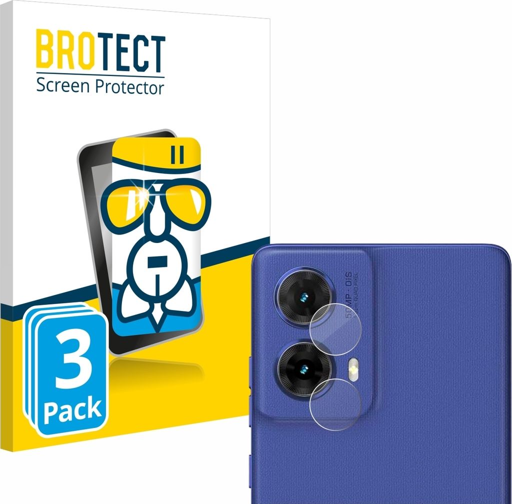 3x BROTECT Schutzglas für Motorola Moto G85 (NUR Kamera) Produktbild 