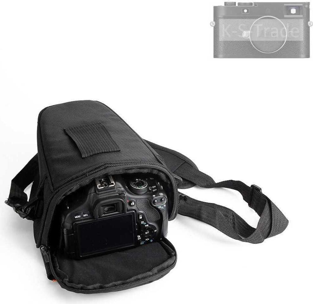 K-S-Trade Kameratasche Fototasche Schultertasche Umhängetasche kompatibel mit Leica M11-P Colt für Systemkameras Schutzhülle bag Zubehörtasche