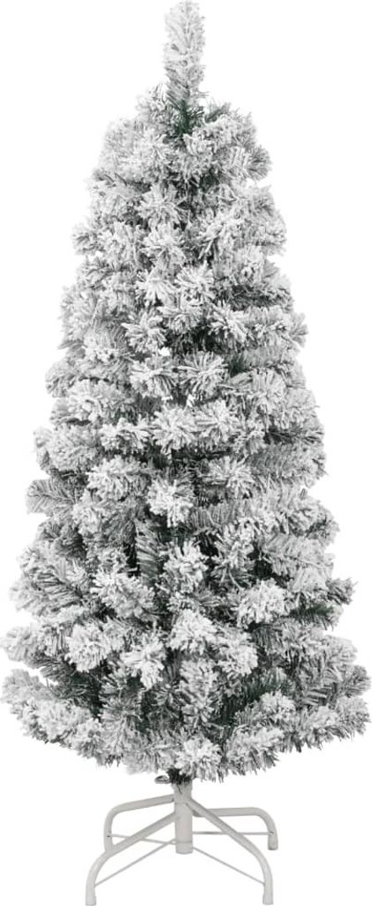 vidaXL Künstlicher Weihnachtsbaum Klappbar Beschneit 150 cm Produktbild 