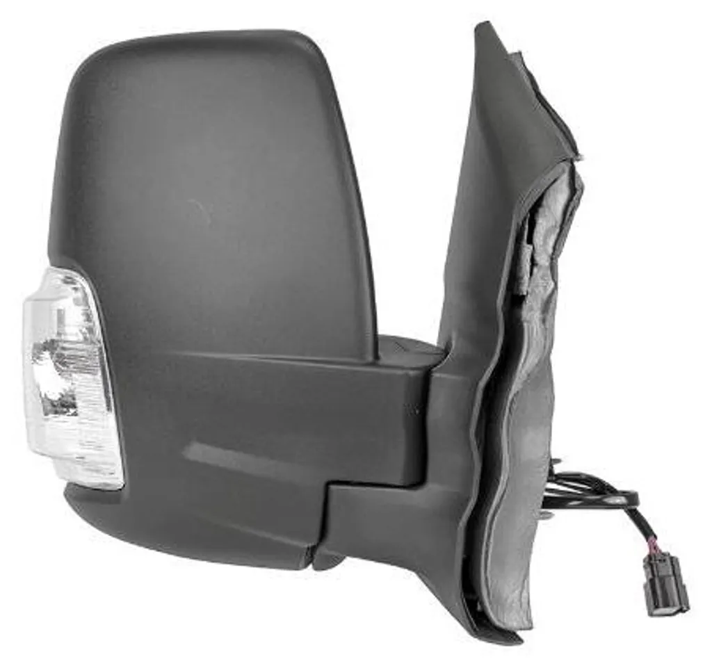 Rétroviseur cassé Ford Transit V363 droit - Solution électrique 12V noir