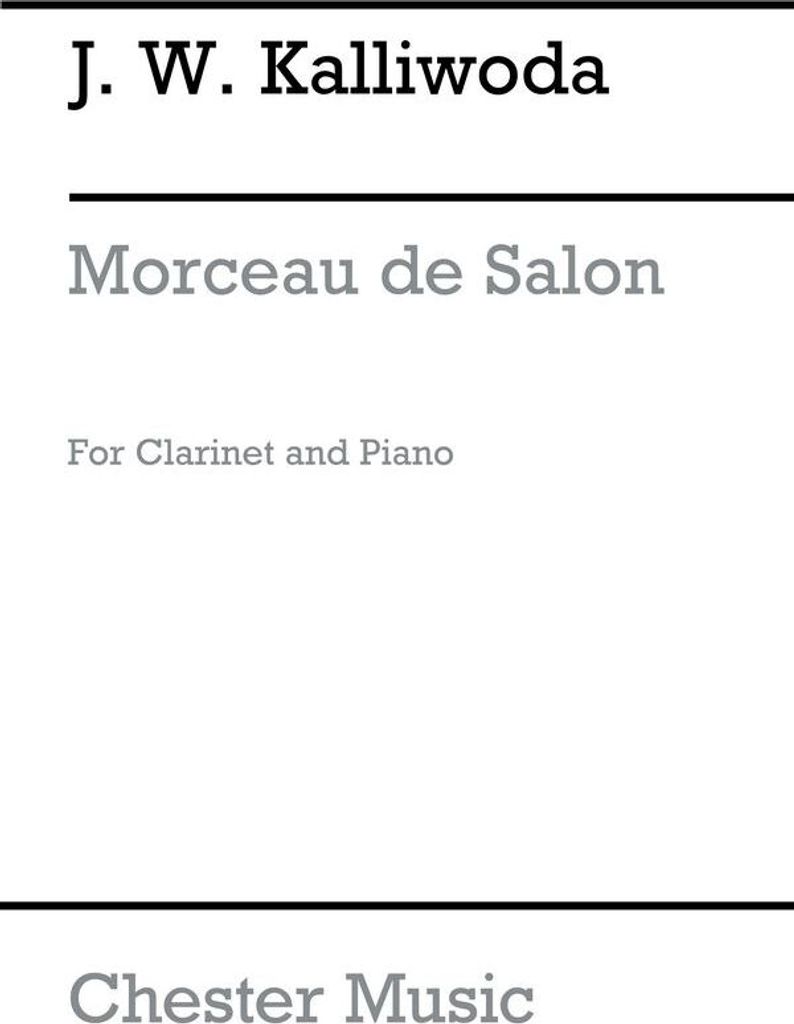 Morceau de salon for clarinet and piano archive copy