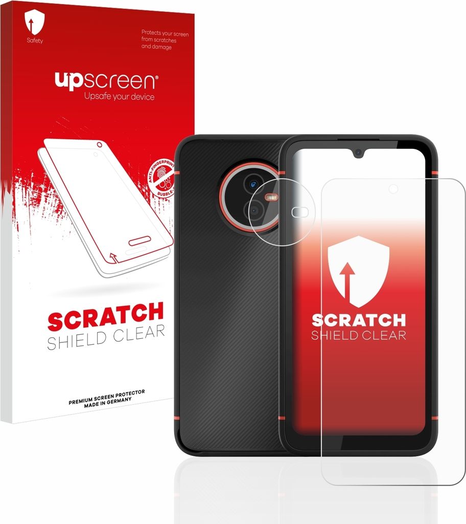 upscreen Schutzfolie für Gigaset GX4 / GX4 Pro (Display+Kamera) Displayschutz Displayschutzfolie Folie Klar Transparent