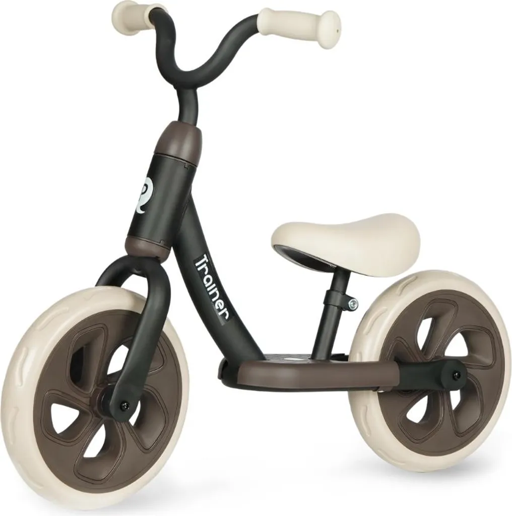 Draisienne Enfant Qplay Trainer Noire : Premier Vélo sans Pédales 2-4 Ans