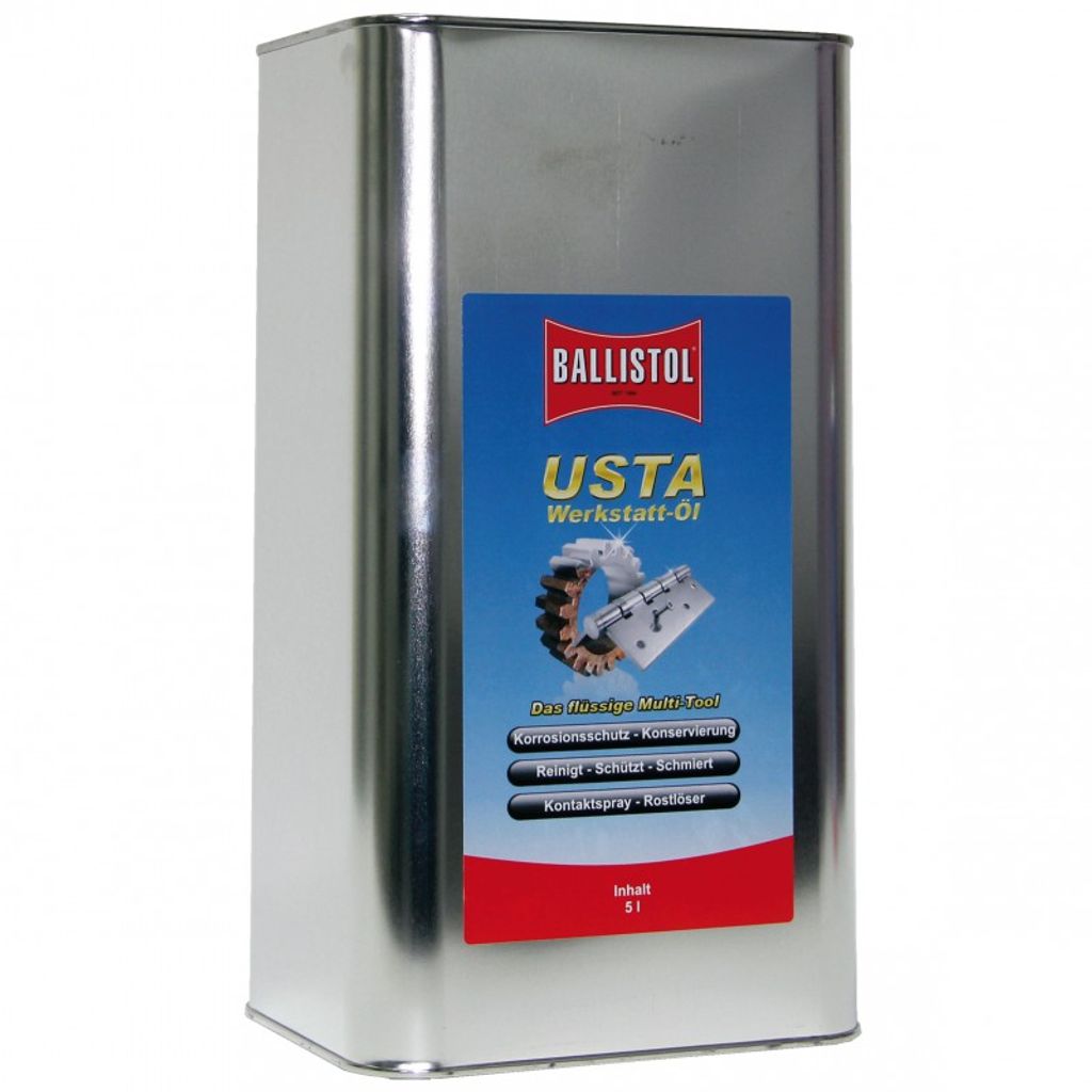 BALLISTOL USTA Werkstatt-Öl  5 Liter Kanister 22980 Produktbild 