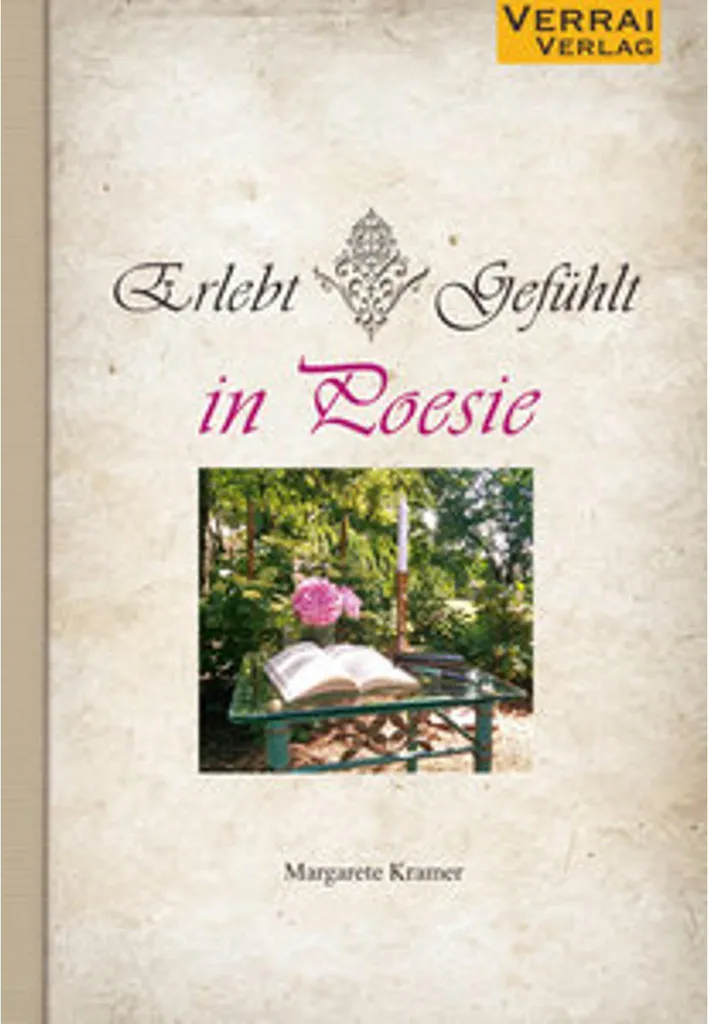 Livre de Poésie Erlebt Gefühlt in Poesie - Anthologie d'Émotions