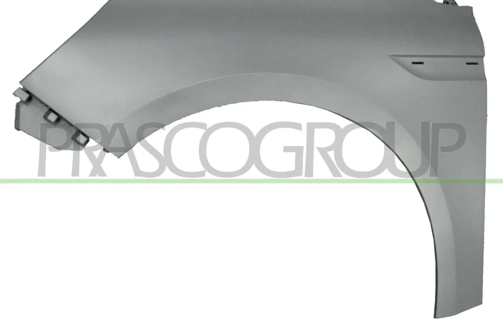 Aile avant gauche Megane IV PRASCO RN4303004 en acier apprêté OE 631015392R