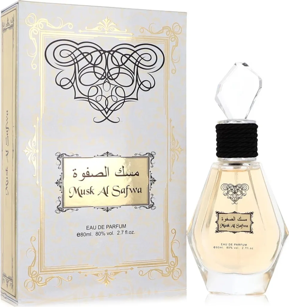 Rihanah Musk Al Safwa Eau de Parfum 80 ml - Parfum Musc Mixte Intense
