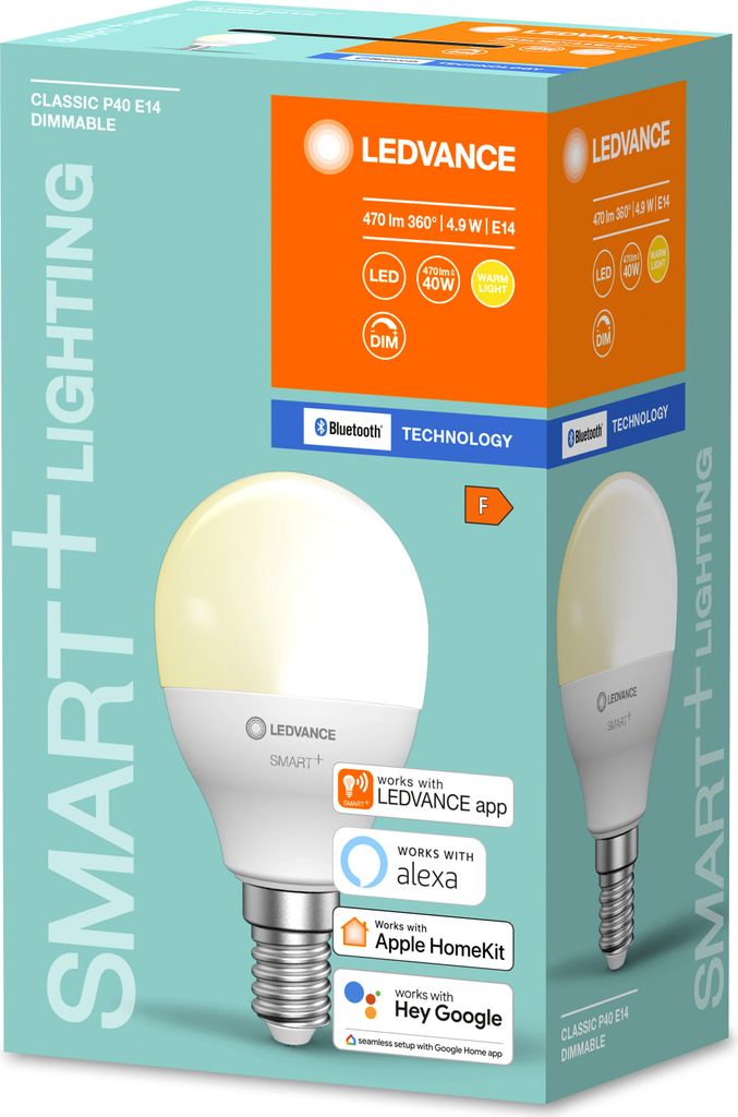 Ledvance LED Smart+ Tropfen 5W = 40W E14 matt 470lm Produktbild 2